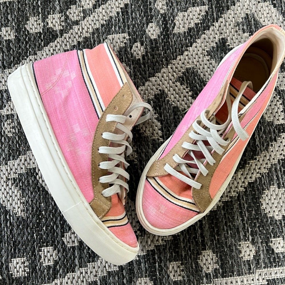 Penelope Chilvers Carnival Striped Sneakers